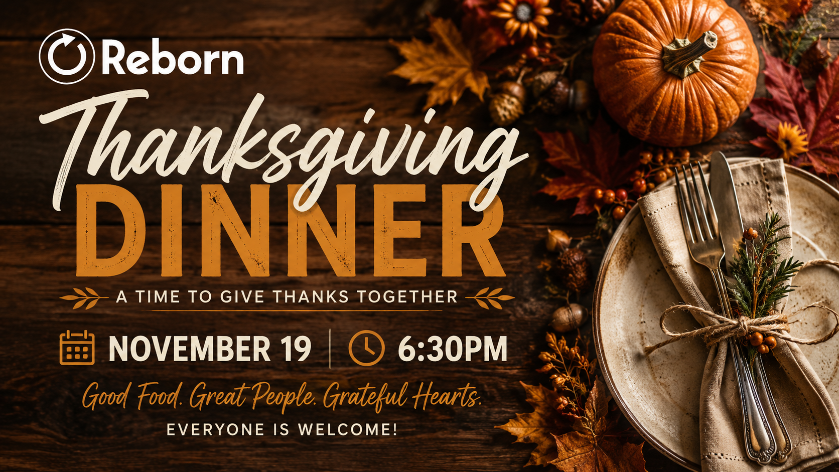 Reborn Thanksgiving